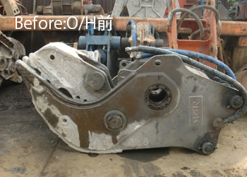 小割機オーバーホール前